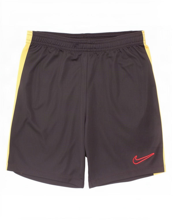 Pantaloncini sportivi Nike da ragazzo Dri Fit 10-11 anni color block medio nero