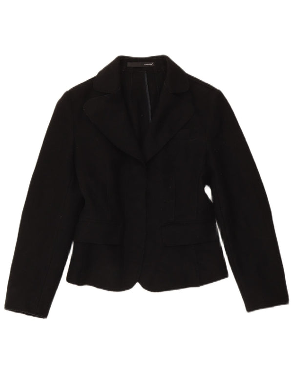 Giacca Blazer Donna Paoloni IT 42 Medio Nero Lana