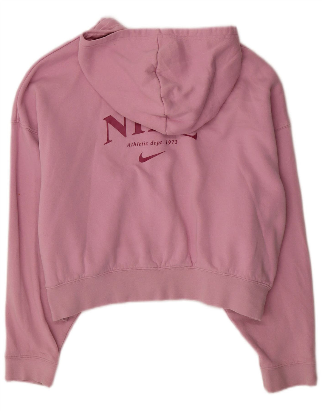 Maglione con cappuccio e zip grafica oversize NIKE per ragazze 13-14 anni XL Rosa