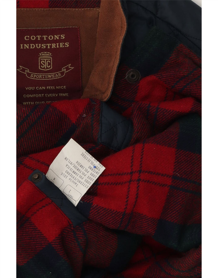 Gilet trapuntato da uomo di Cotton's Industries UK 38 medio blu navy in poliammide