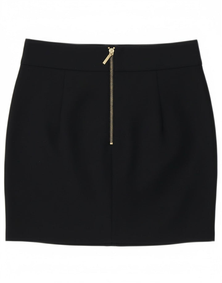 Minigonna da donna Zara XS W24 in cotone blu navy