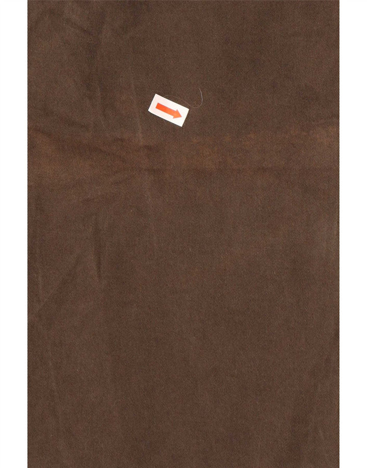 Jeans dritti da donna Dolce & Gabbana IT 42 medio W28 L33 cotone marrone
