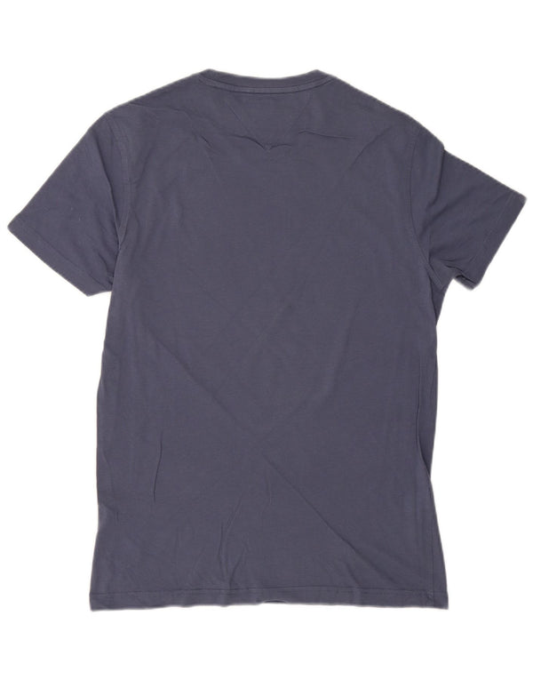 T-shirt da uomo Tommy Hilfiger Top Small in cotone blu navy