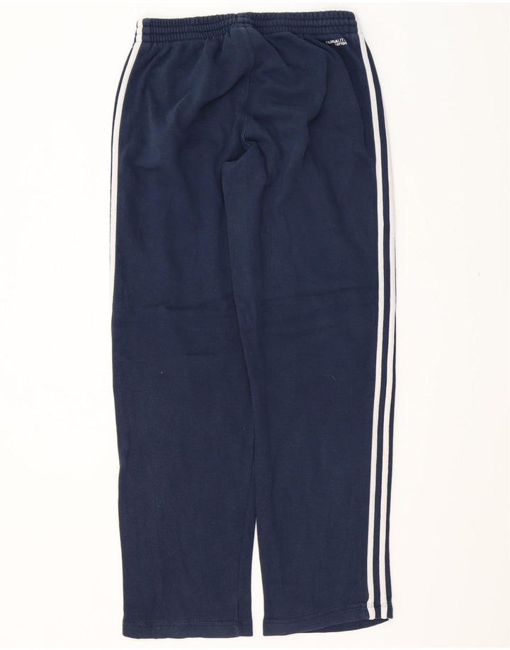 Pantaloni da tuta ADIDAS Climalite da uomo UK 40/42 Medio cotone blu navy