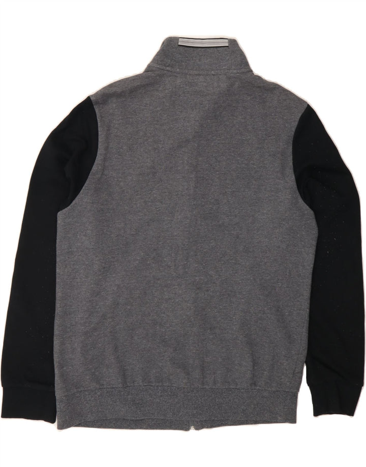 LOTTO Mens Tracksuit Top Jacket Large Grey Colourblock Vintage Lotto and Second-Hand Lotto from Messina Hembry 