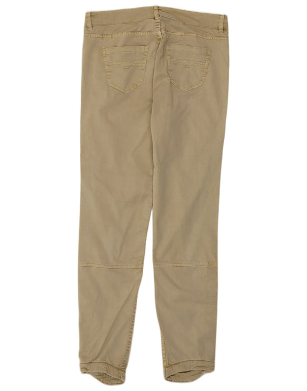 Pantaloni casual skinny da donna Diesel W28 L30 cotone kaki