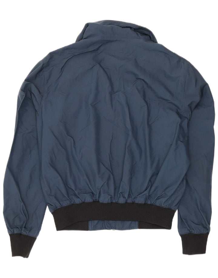 Giacca antipioggia da uomo Refrigiwear UK 36 Small Blu Navy Colourblock in poliammide