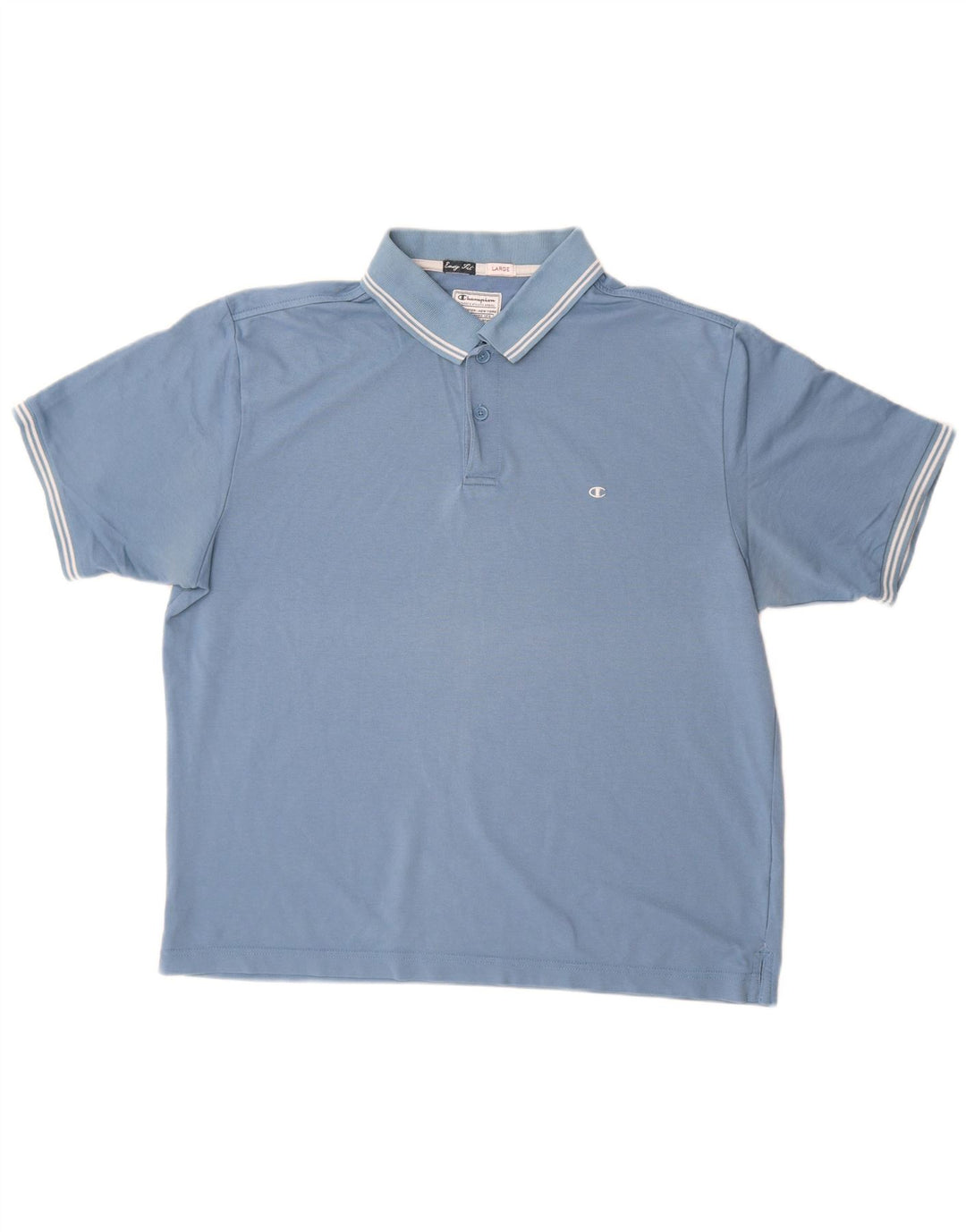Polo Champion da uomo Easy Fit, taglia grande, blu