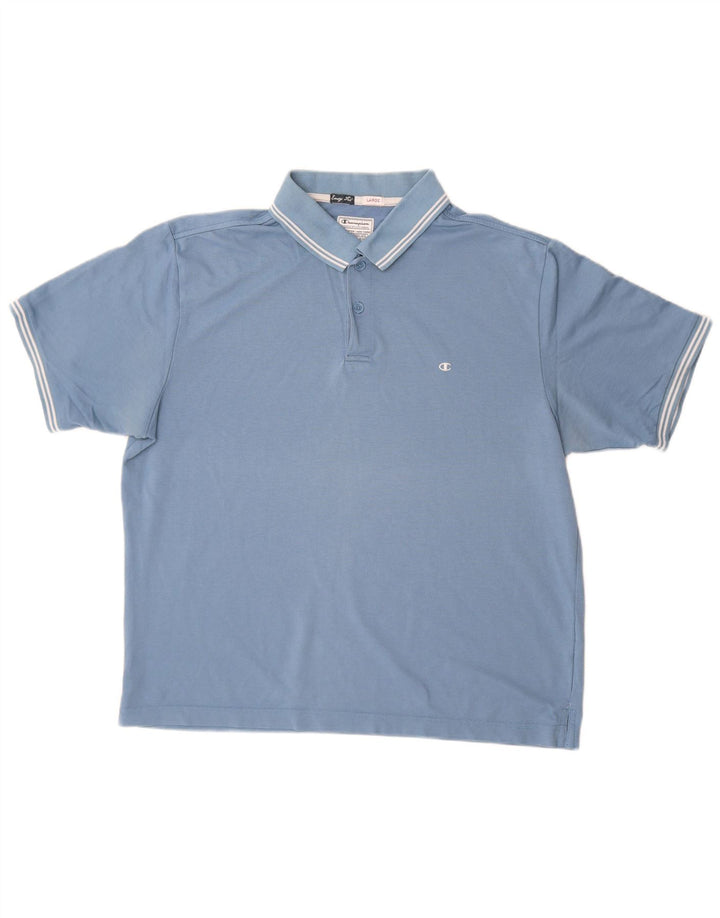 Polo Champion da uomo Easy Fit, taglia grande, blu