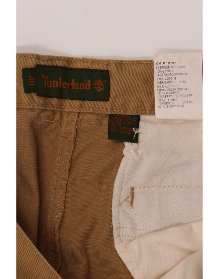 Pantaloni chino regolari da uomo Timberland W40 L32 in cotone beige