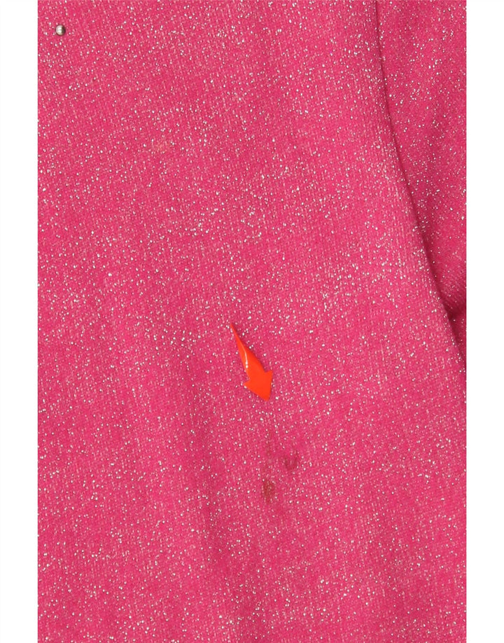 Abito maglione per bambina BENETTON 11-12 anni 2XL Cotone rosa
