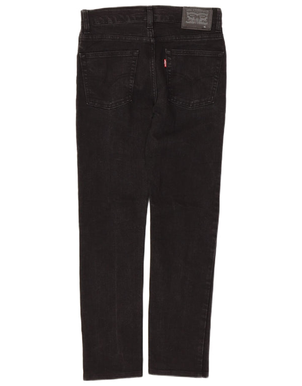 LEVI'S Ragazzi 510 Jeans skinny 11-12 anni W28 L27 Cotone nero