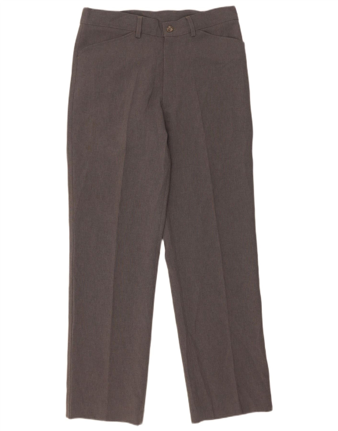 Pantaloni casual dritti da uomo Farah W32 L31 poliestere grigio