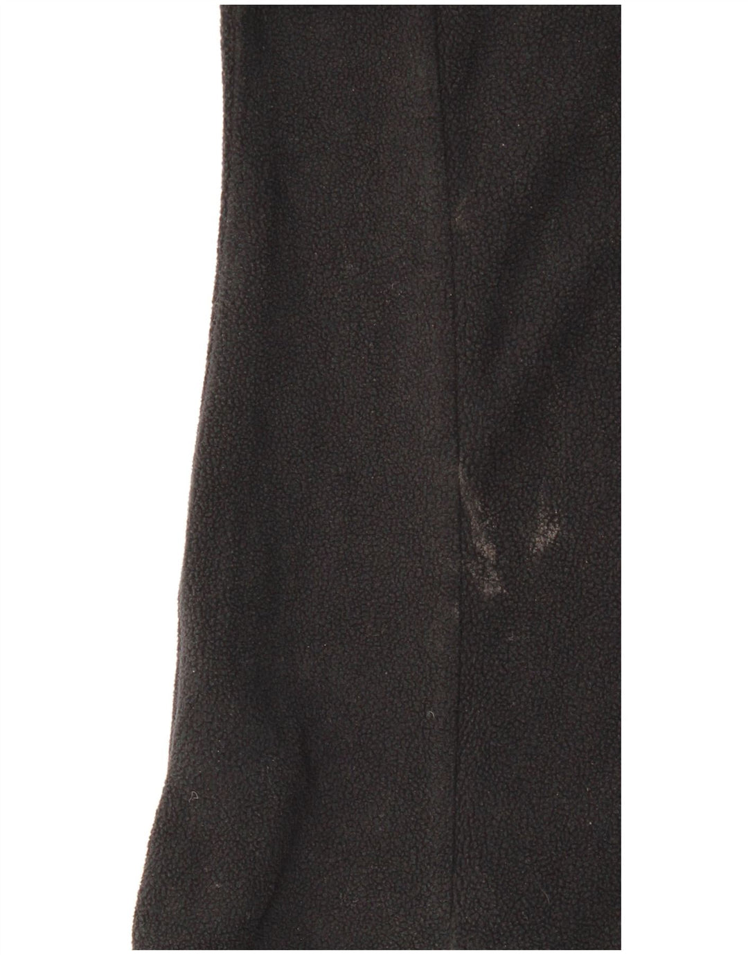 Maglione in pile Columbia da donna con collo e zip UK 10 piccolo poliestere nero