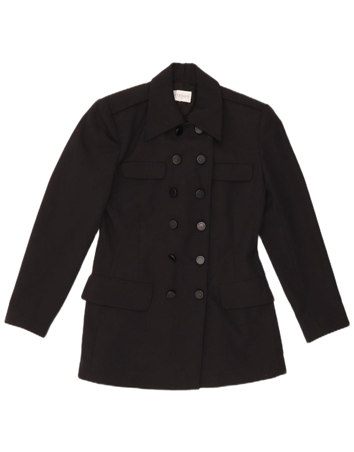 Giacca blazer lunga da donna SPORTSTAFF UK 12 media nera