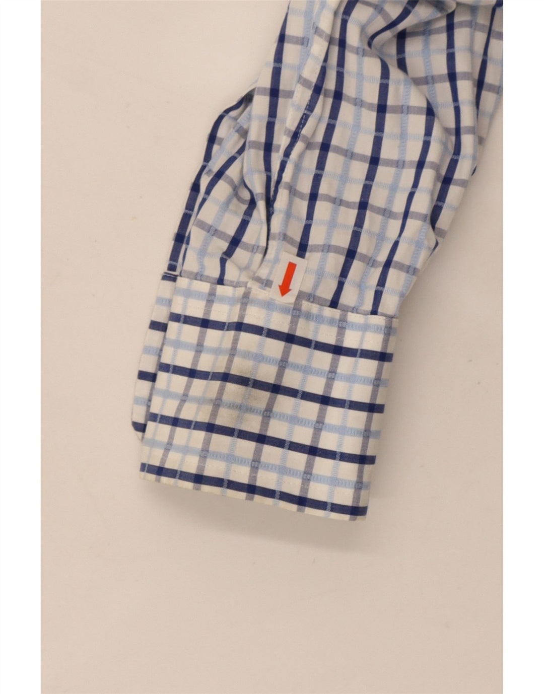 Ted Baker Camicia da uomo Taglia 3 Cotone a quadri blu medio