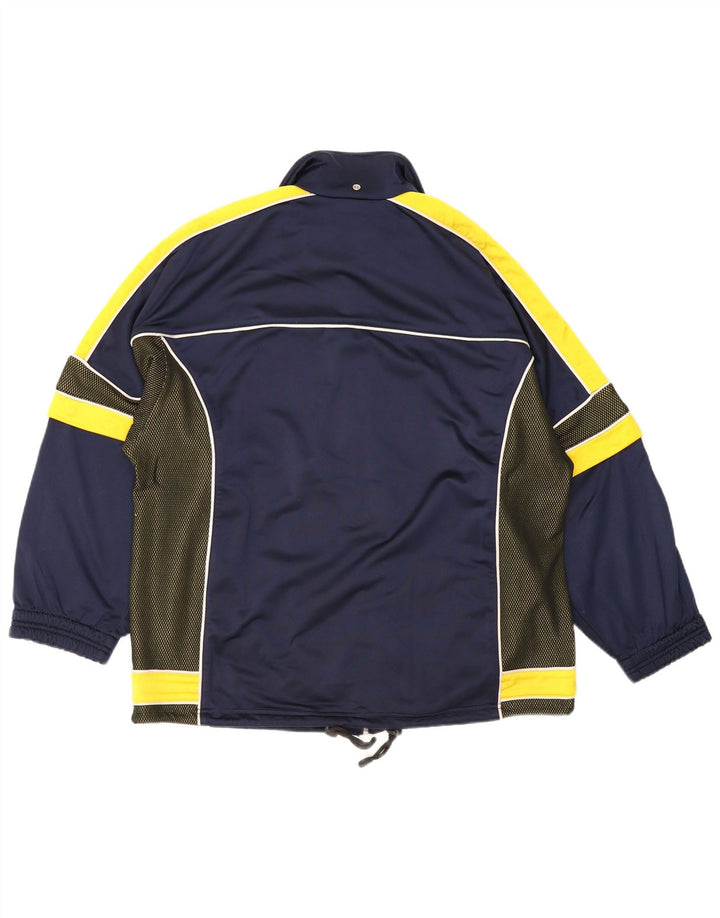 Giacca da tuta da uomo Diadora UK 38 Medium Blu Navy Colourblock