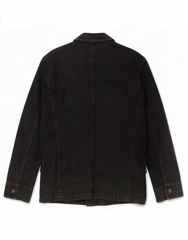 Giacca di jeans da uomo Gap UK 38 cotone nero medio