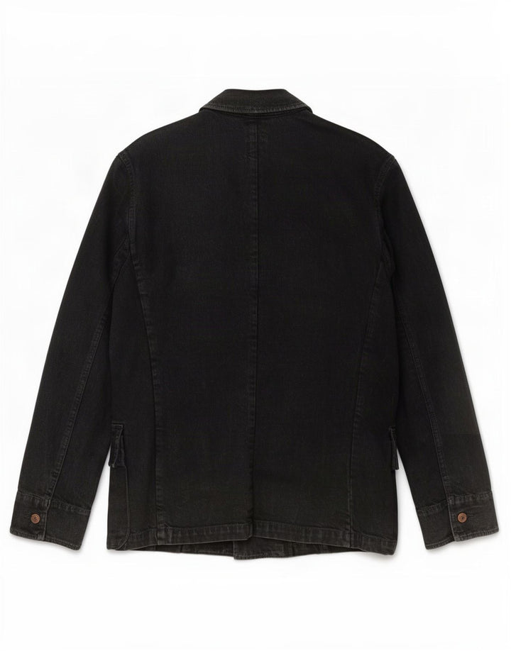 Giacca di jeans da uomo Gap UK 38 cotone nero medio