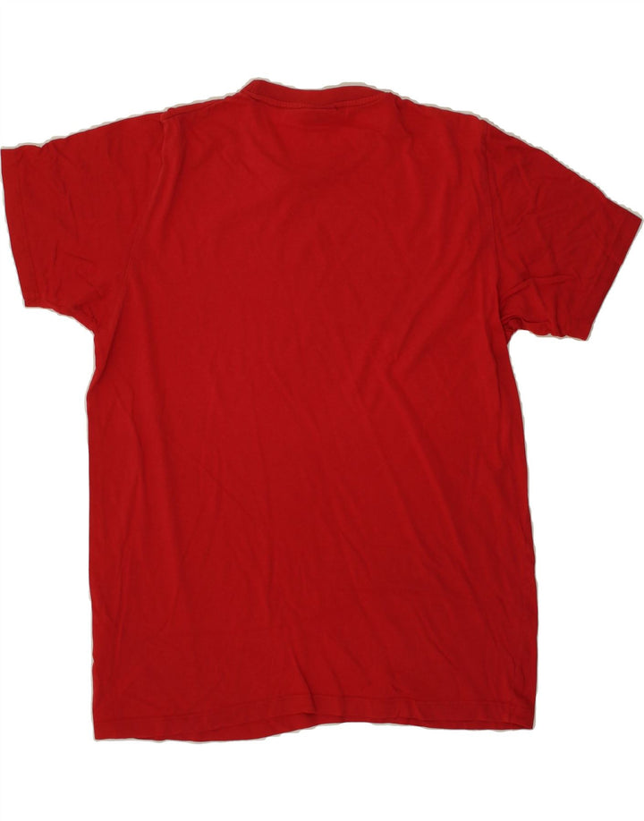 UMBRO Mens T-Shirt Top Large Red Cotton Vintage Umbro and Second-Hand Umbro from Messina Hembry 