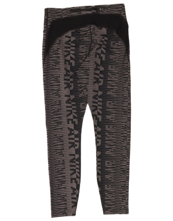 Pantaloni da tuta Nike Air Graphic da donna UK 14 Grigio medio geometrico