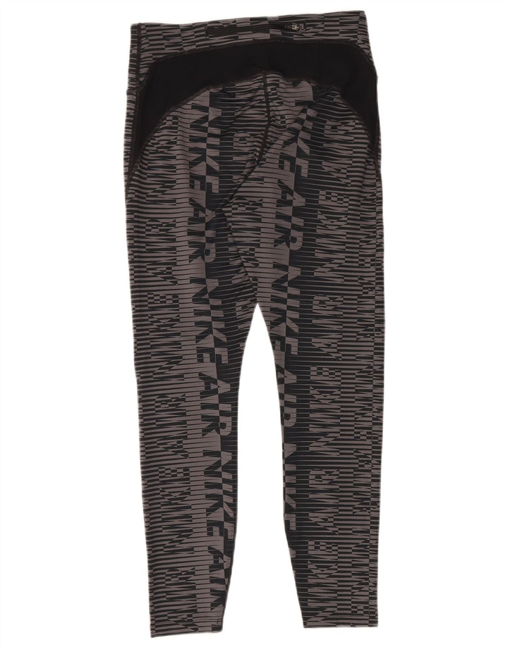 Pantaloni da tuta Nike Air Graphic da donna UK 14 Grigio medio geometrico