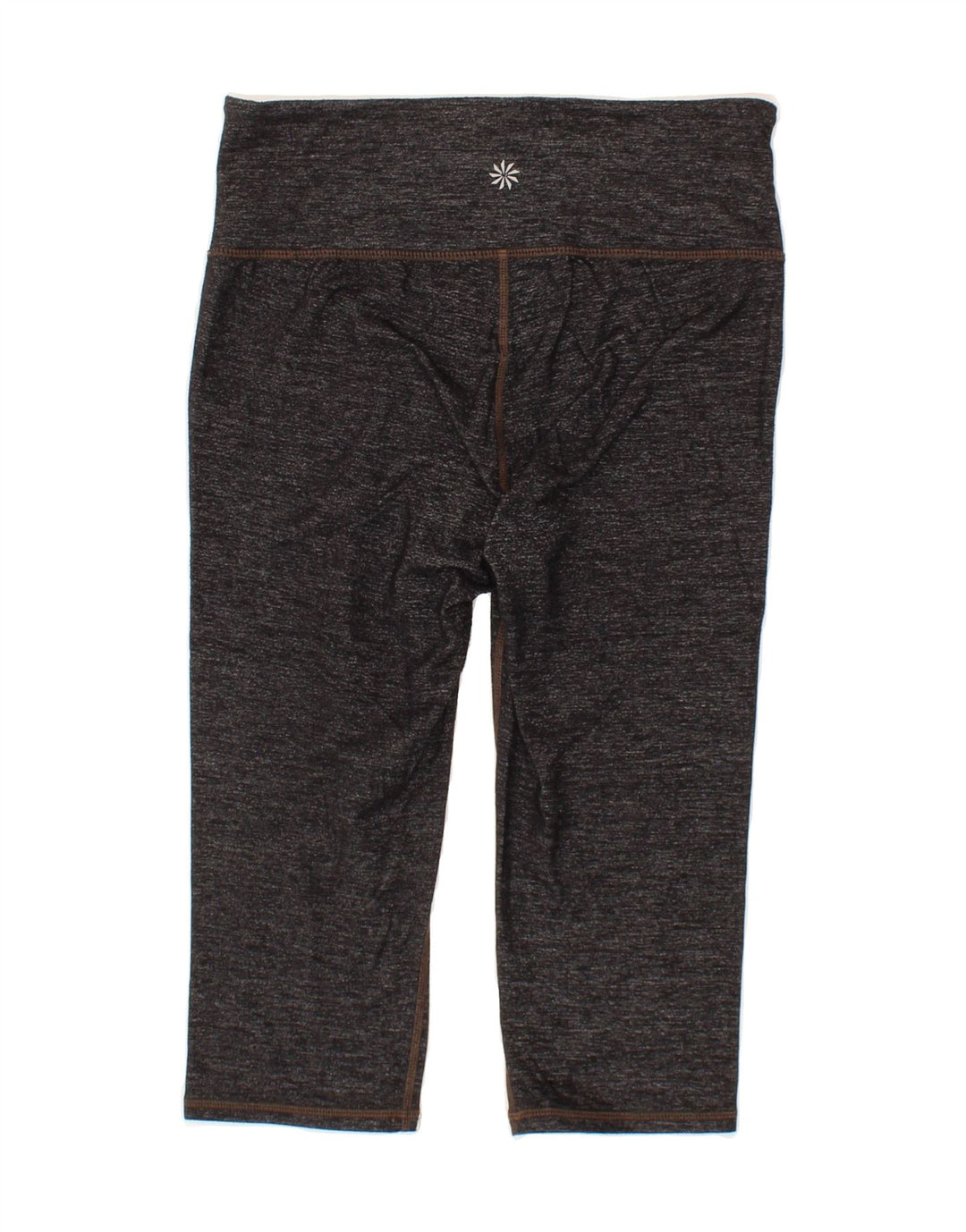 ATHLETA Womens Leggings UK 8 Small  Grey Flecked Nylon Vintage Athleta and Second-Hand Athleta from Messina Hembry 