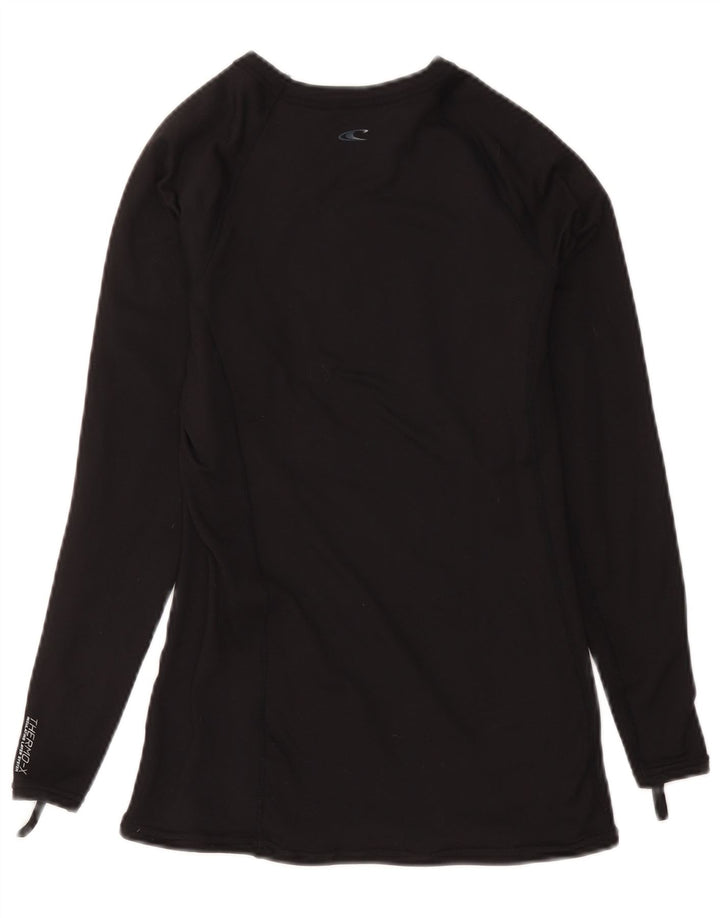 O'Neill Performance Fit Top da donna a maniche lunghe UK 14 Large Nero Nylon