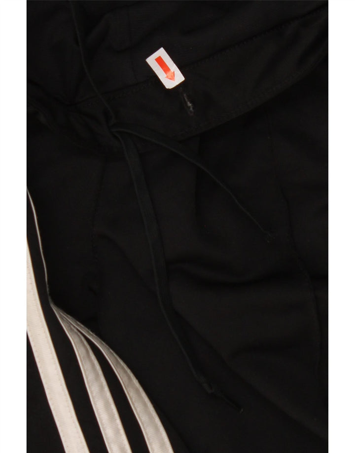 Pantaloni da tuta da donna ADIDAS UK 10 piccoli poliestere nero