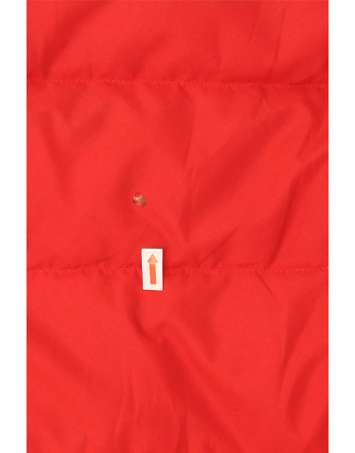 SERGIO TACCHINI Womens Padded Jacket IT 44 Medium Red Polyester Vintage Sergio Tacchini and Second-Hand Sergio Tacchini from Messina Hembry 