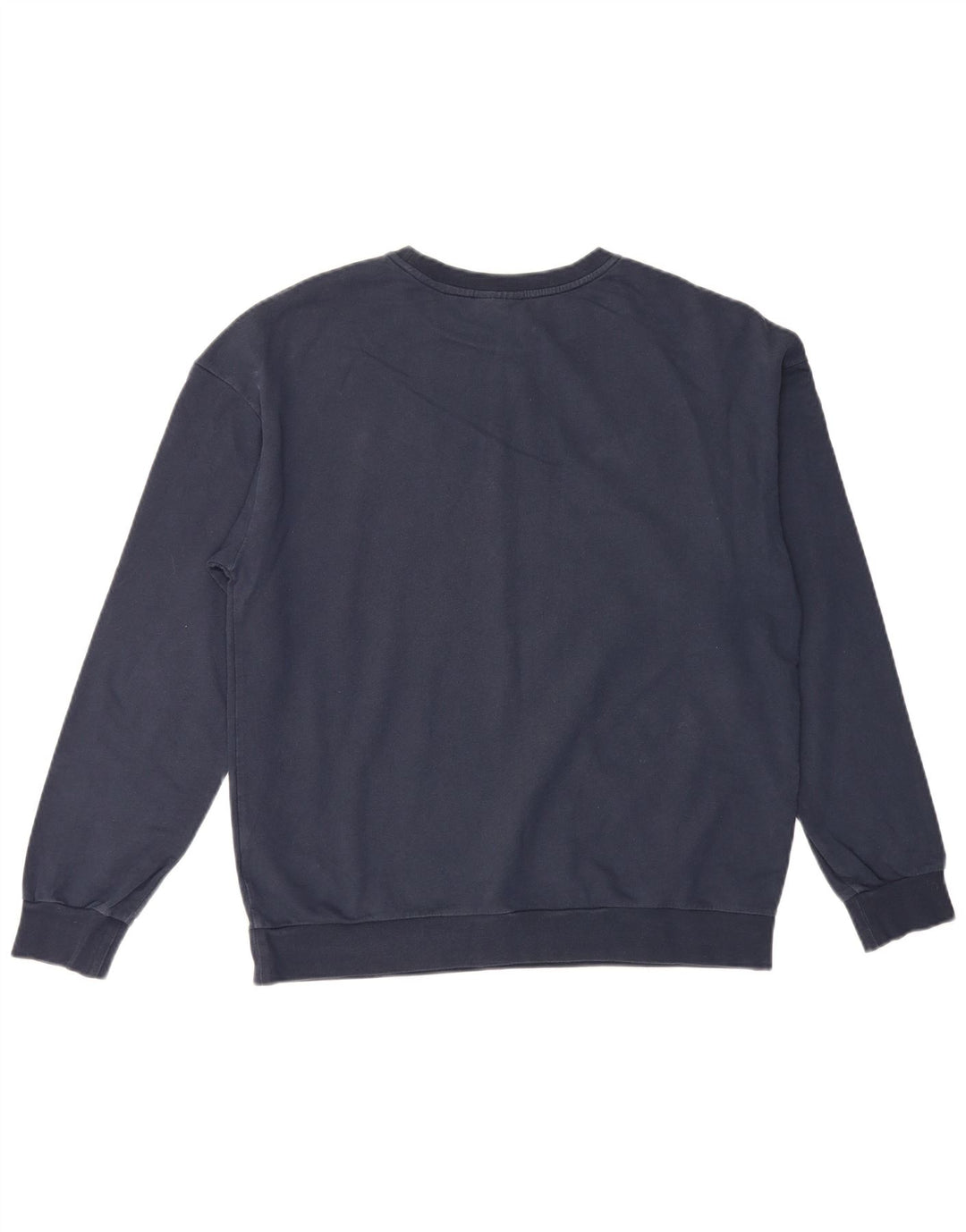Felpa grafica da uomo Hugo Boss, maglione medio, cotone blu navy