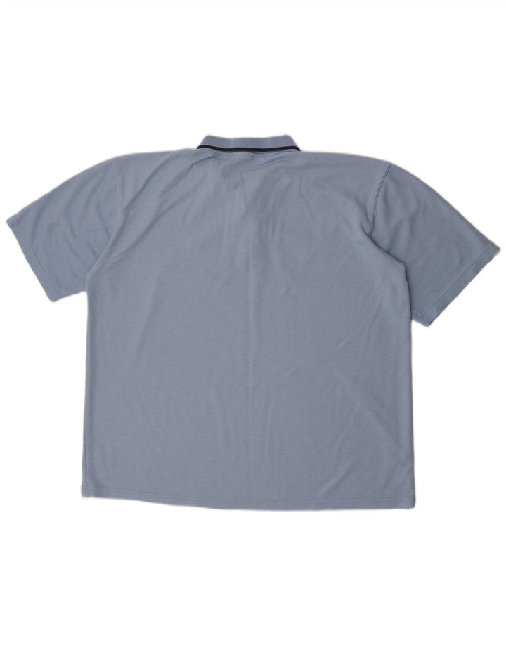 Polo da uomo Umbro 2XL blu poliestere