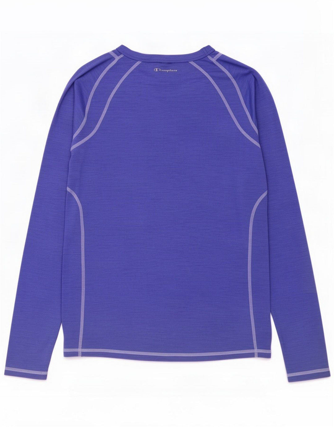 Champion Maglia a maniche lunghe da donna UK 12 Medio Viola Poliestere
