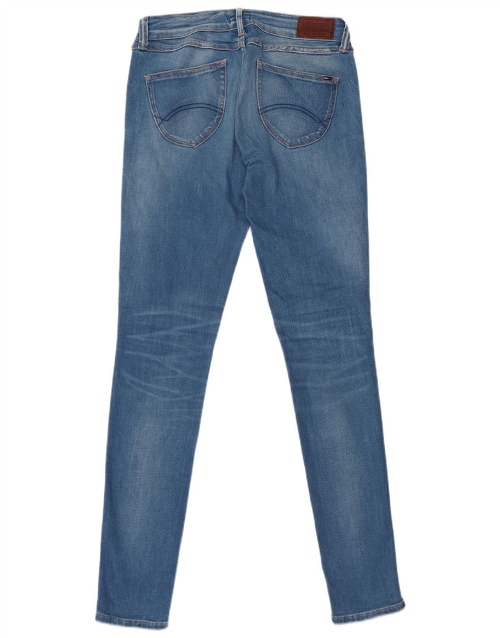 Jeans slim da donna Tommy Hilfiger W27 L32 cotone blu