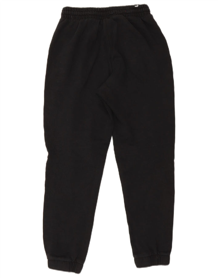 Pantaloni da tuta con grafica Puma da donna, pantaloni da jogging piccoli, neri