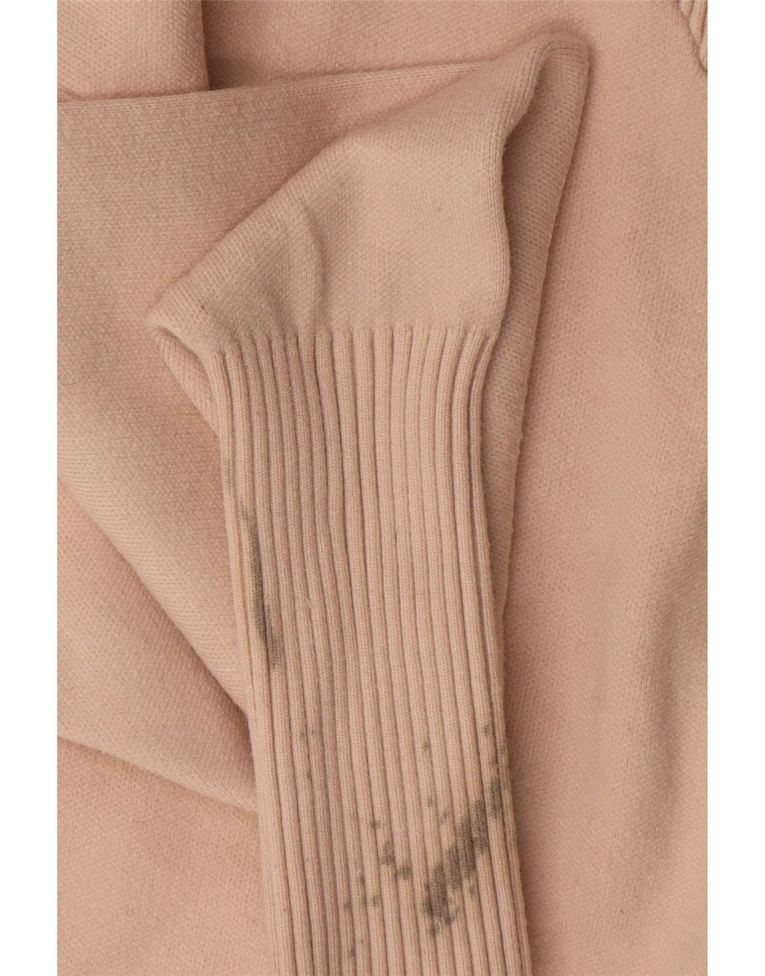 Maglione Zara da donna oversize con collo e zip UK 14 Viscosa beige medio