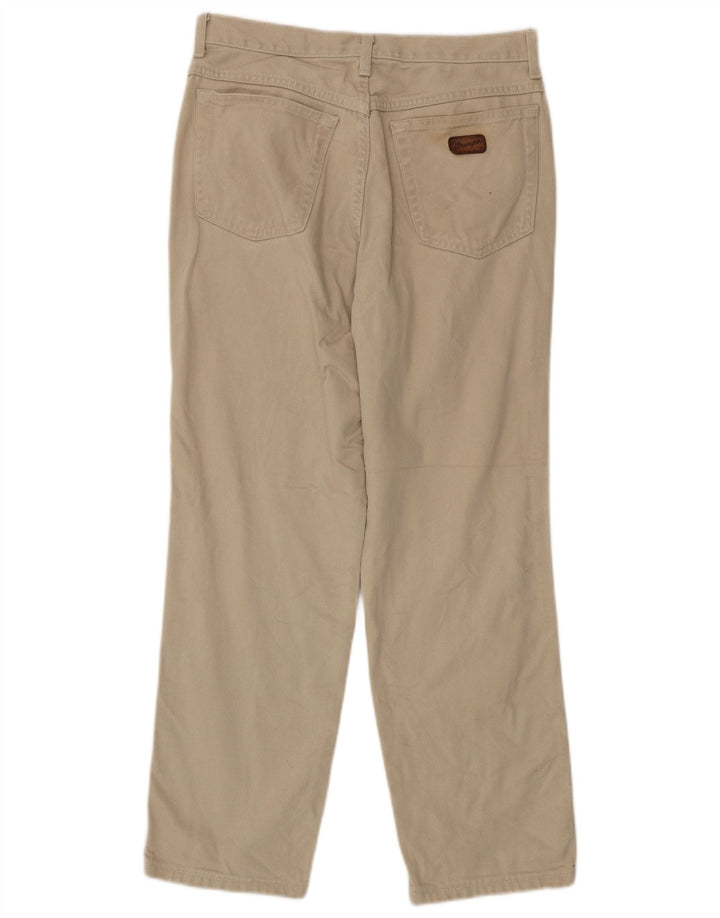 Jeans dritti da uomo Wrangler W28 L29 Beige