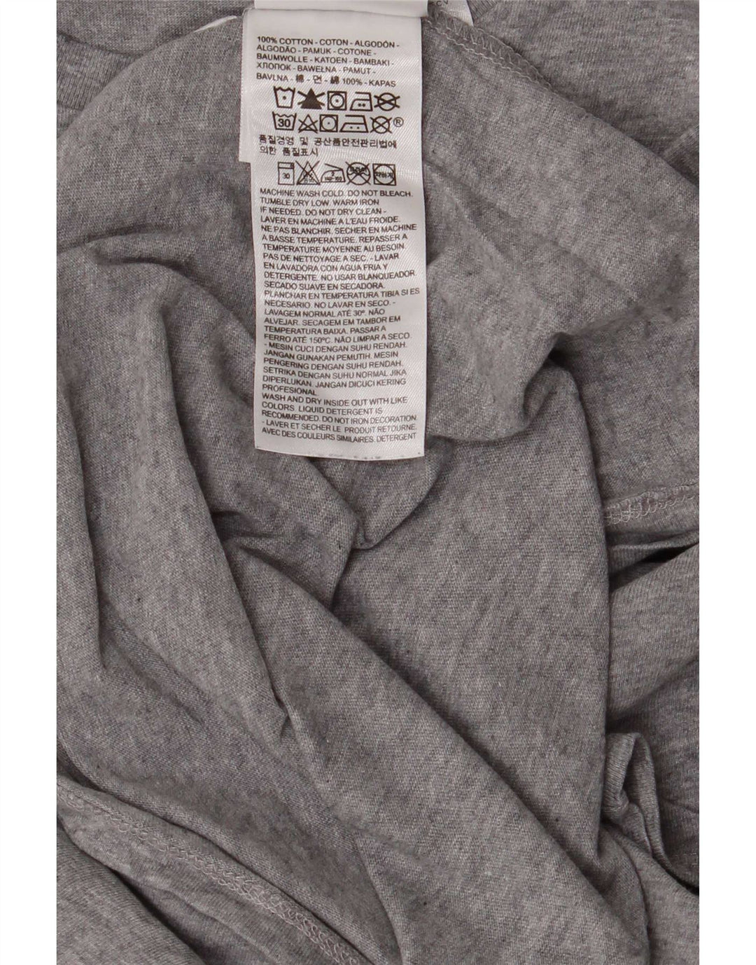 T-shirt grafica da uomo Levi's Top in cotone a righe grigie grandi