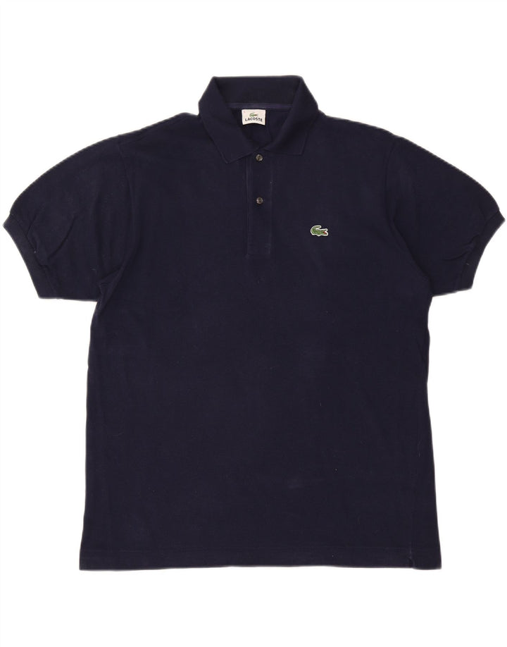 Polo da uomo LACOSTE taglia 5 grande in cotone blu navy