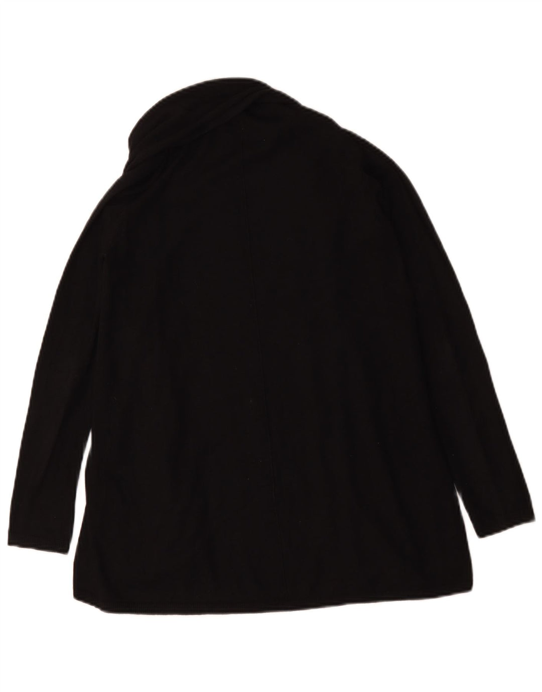 Maglione cardigan da donna Zara UK 10 piccolo in viscosa nera