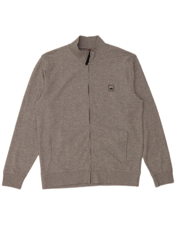 Giacca da ginnastica da uomo Carrera XL in cotone grigio