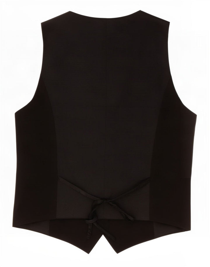 Gilet da donna Zara UK 12 poliestere nero medio