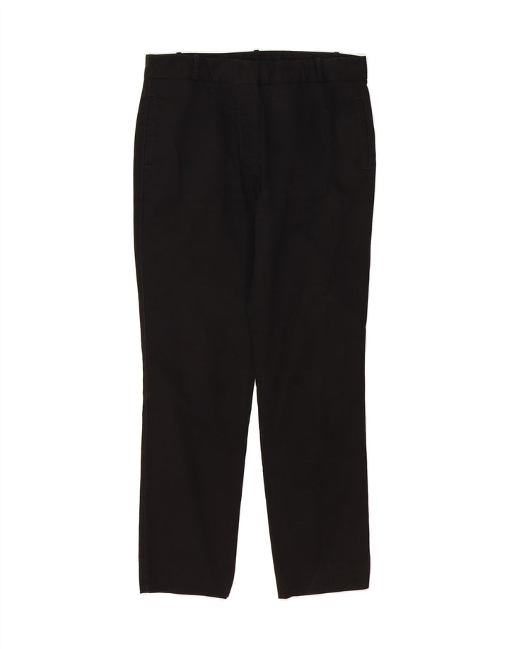 MASSIMO DUTTI Womens Slim Chino Trousers EU 40 Medium W30 L28 Black Vintage Massimo Dutti and Second-Hand Massimo Dutti from Messina Hembry 