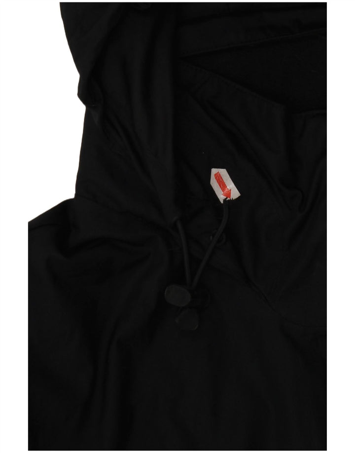 Giacca antipioggia con cappuccio grafico Nike da uomo UK 38 medio poliestere blu navy