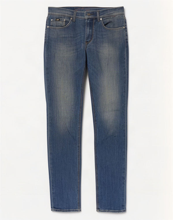 Jeans slim da uomo Gas W32 L34 cotone blu