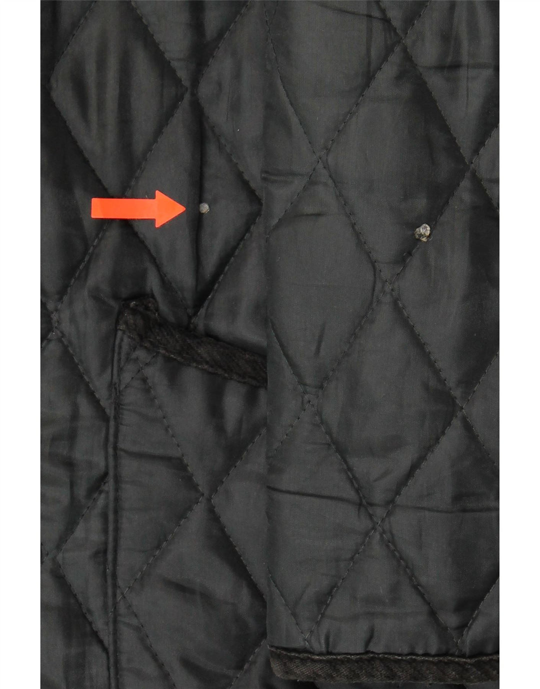 BRUGI Mens Quilted Jacket UK 42 XL Black Vintage Brugi and Second-Hand Brugi from Messina Hembry 