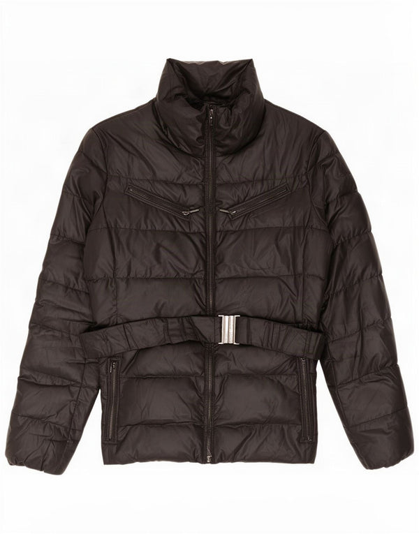 Giacca imbottita Geox Respira da donna UK 14 grande poliestere nero