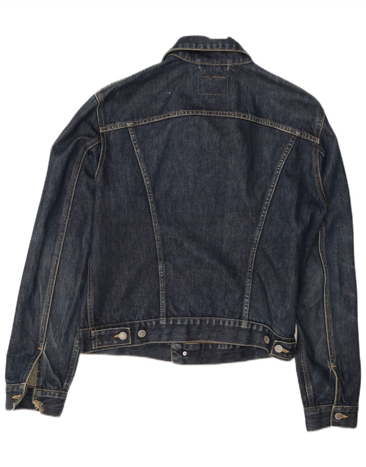 Giacca di jeans da donna Rifle UK 14 cotone blu navy medio