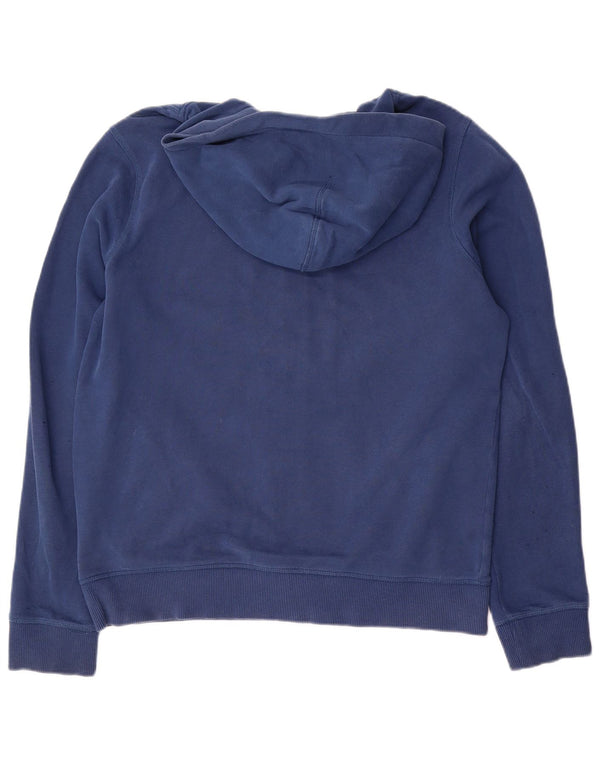 TOMMY HILFIGER Maglione con cappuccio e zip grafica per ragazzi 15-16 anni in cotone blu