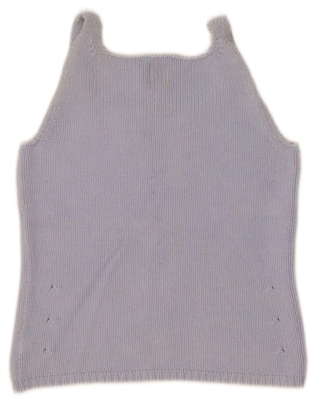 Canottiera corta in maglia da donna Gap UK 8 piccola in cotone blu